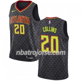 Män Atlanta Hawks Tröja John Collins 20 Nike 2017-18 Svart Swingman